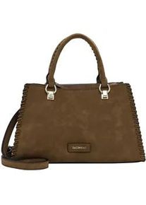 Emily & Noah Shopper EMILY & NOAH "Shopper E&N Hailee", Damen, Gr. B/H/T: 34cm x 22cm x 13cm 0, grau (taupe 900), Polyurethan, Taschen Shopper