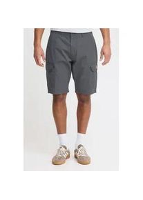 Cargoshorts Blend "BHCrixus", Herren, Gr. L, US-Gr&ouml;&szlig;en, granite, Web, 100% Baumwolle, unifarben, regular fit kurz, Hosen, Stilvolle Cargo Shorts mit Taschen