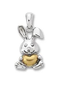 Kettenanh&auml;nger ONE ELEMENT "Hase Anh&auml;nger aus 925 Silber", silber, Schmuckanh&auml;nger, M&auml;dchen, Hase, Silber 925 (Sterlingsilber), Kettenanh&auml;nger, Ihr pers&ouml;nliches Symbol &ndash; liebevoll gearbeitet f&uuml;r jeden Tag