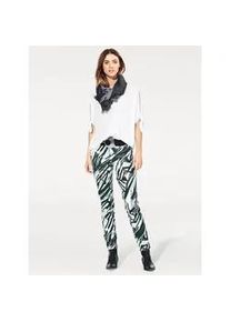 Schlupfbluse Heine, Damen, Gr. 50, wei&szlig;, 100% Viskose, unifarben, Rundhals, Blusen Schlupfbluse