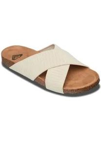 Sandale Roxy "Mannae Crossed", Damen, Gr. 11(42), taupe, Obermaterial:Obermaterial: 100% Microfaser-Textil, Futter: 100% Textil, Laufsohle: 100% EVA;, Schuhe Sandale
