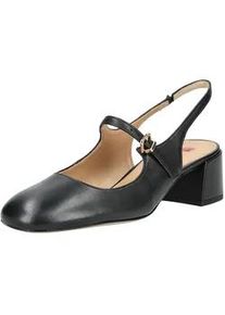 H&ouml;gl Slingpumps H&Ouml;GL "H&ouml;gl Pumps Glattleder", Damen, Gr. 37, schwarz, Glattleder, Schuhe Slingpumps
