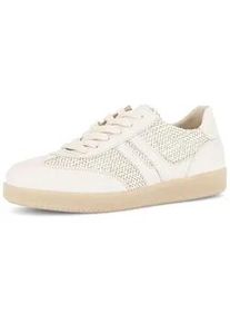Sneaker Gabor "Sneaker low", Damen, Gr. 42,5, beige, Schuhe Sneaker