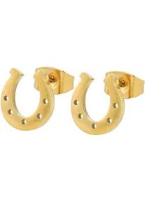 Adelia&acute;s Paar Ohrh&auml;nger ADELIA ́S "Damen Ohrringe &ndash; Ohrstecker aus Edelstahl", Damen, Gr. Damen, Edelstahl, gold, Ohrringe, Zum Verschenken &ndash; passend f&uuml;r viele Anl&auml;sse