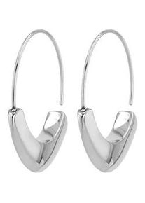 Adelia&acute;s Paar Creolen ADELIA ́S "Damen Ohrringe &ndash; Creole aus Edelstahl", Damen, Gr. Damen, Edelstahl, silber, Ohrringe, Ein Geschenk, das Freude macht