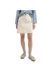 Marc O'Polo Webrock MARC O'POLO "aus Brushed Cotton Twill", Damen, Gr. 42, linen beige, Obermaterial: 56% Baumwolle, 41% Lyocell, 3% Elasthan, unifarben, normal kurz, R&ouml;cke