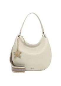 Beuteltasche Tamaris "Beutel TAS Kea", Damen, Gr. B/H/T: 38cm x 29cm x 3cm 0, beige (beige 400), Polyurethan, Taschen Beuteltasche