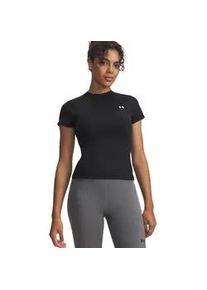 Trainingsshirt Under Armour "MOTION FITTED SS EMEA", Damen, Gr. XXL, schwarz,, wei&szlig;, Obermaterial: 80% Polyester, 20% Elasthan, Shirts, k&ouml;rpernahe Passform, eng anliegender Schnitt, 4-Wege-Stretchstoff