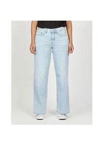 Weite Jeans Gang "Gang Jeans Wide Fit 94CARLOTTA", Damen, Gr. 29, denim blau, 88% Baumwolle, 9% Elastomultiester, 3% Elasthan, Jeans