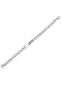 Adelia&acute;s Armband ADELIA ́S "Unisex Armband &ndash; Panzerarmband aus Edelstahl 21 cm", silber, Armb&auml;nder, Damen, 21cm, Edelstahl, Armband, Ideal zum Verschenken &ndash; schlicht und stilvoll