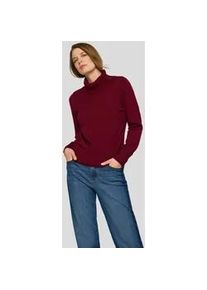 Strickpullover Rabe "Pullover", Damen, Gr. 44, rot, 46%Modal, 40%Polyacryl, 14%Polyamid, unifarben, gerade, gerader Abschluss, Pullover Strickpullover