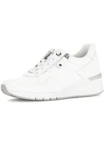 Sneaker Gabor "Sneaker low", Damen, Gr. 35, wei&szlig;, Schuhe Sneaker