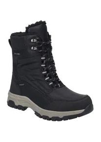 Stiefel Josef Seibel "Davos 52, schwarz", Damen, Gr. 38, schwarz, Obermaterial: 100% Synthetik synthetic., Schuhe Stiefel