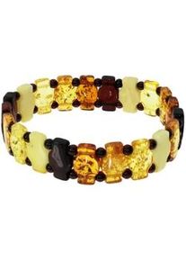 Armband OSTSEE-SCHMUCK "OSTSEE-SCHMUCK Armband Vala Armband Vala", braun, Armb&auml;nder, Damen, 19cm, Bernstein, Armband