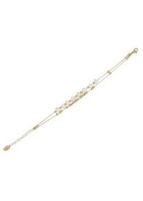 Adelia&acute;s Armband ADELIA ́S "Damen Armband aus Edelstahl mit S&uuml;&szlig;wasserperle 17+5 cm", gold, Armb&auml;nder, Damen, 22cm, Edelstahl, Armband, Zum Verschenken &ndash; passend f&uuml;r viele Anl&auml;sse