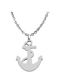 Adelia&acute;s Kette ohne Anh&auml;nger ADELIA ́S "Damen Halskette aus Edelstahl 43 cm", silber, Halsketten, Damen, 43cm, Edelstahl, Zum Verschenken &ndash; ideal zum Muttertag