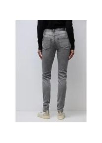 Slim-fit-Jeans Street One, Damen, Gr. 30, L&auml;nge 32, mid grau washed, Jeans, 72% Baumwolle, 27% Polyester, 1% Elasthan, unifarben, lang, Jeans Slim-fit-Jeans, 5-Pocket-Style