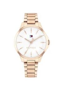 Quarzuhr Tommy Hilfiger "CHLOE", ros&eacute;goldfarben, Armbanduhren, Damen, Quarzuhr, Armbanduhr, Damenuhr, Edelstahlarmband, analog
