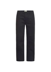 Chinohose Blend "Chinohose BHNATAN", Herren, Gr. 33, L&auml;nge 30, blau (schwarz navy blau), Obermaterial: 98% Baumwolle CO. 2% Elasthan EL., Hosen Chinohose