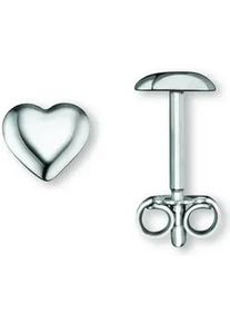 Paar Ohrh&auml;nger ONE ELEMENT "Herz Ohrringe Ohrstecker aus 925 Silber", silber, Ohrringe, Damen, Damen, Silber 925 (Sterlingsilber), Herz mit Bedeutung &ndash; eine feine Geschenkidee f&uuml;r viele Anl&auml;sse