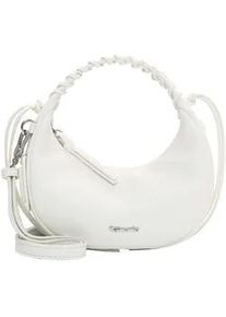 Beuteltasche Tamaris "Beutel TAS Kate", Damen, Gr. B/H/T: 20cm x 15cm x 10cm 0, wei&szlig; (wei&szlig; 300), Polyurethan, Taschen Beuteltasche