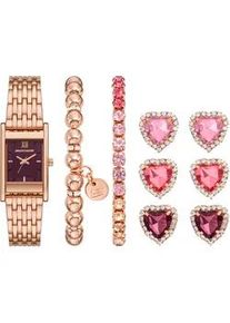 Quarzuhr Skechers "SETS", ros&eacute;goldfarben, Armbanduhren, Damen, Quarzuhr, Armbanduhr, Damenuhr, Ideal auch als Geschenk, analog