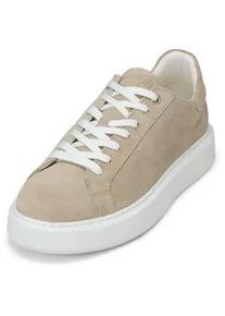 Marc O'Polo Sneaker MARC O'POLO "aus weichem Velours-Rindleder", Herren, Gr. 45, grau silk, Obermaterial: 100% Leder (Rind), unifarben, Schuhe Sneaker