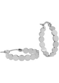 Adelia&acute;s Paar Creolen ADELIA ́S "Damen Ohrringe &ndash; Creole aus Edelstahl", Damen, Gr. Damen, Edelstahl, silber, Ohrringe, Perfekt zum Verschenken an besondere Menschen