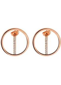 Adelia&acute;s Paar Ohrh&auml;nger ADELIA ́S "Damen Ohrringe &ndash; Ohrstecker aus Edelstahl mit Strass Steinchen", Damen, Gr. Damen, Edelstahl, gold, Ohrringe, Ideal als Geschenk f&uuml;r besondere Anl&auml;sse