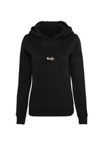 Kapuzensweatshirt MISS TEE "Miss Tee Damen BadGirl Bang Hoody", Damen, Gr. XXL, schwarz, 65% Baumwolle, 35% Polyester, bedruckt, Sweatshirts