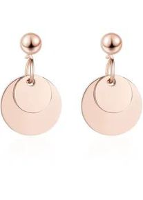 Paar Ohrh&auml;nger AILORIA "Ohrringe AURORE", gold (ros&eacute;gold), Ohrringe, Damen, Edelstahl