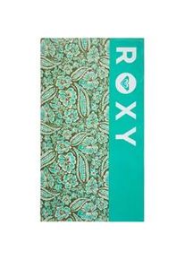 Bademantel Roxy "Cold Water", Damen, oil gr&uuml;n wildside paisley, Obermaterial: 100% Walkfrottier;, Hausm&auml;ntel Bademantel