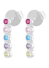 Adelia&acute;s Paar Ohrh&auml;nger ADELIA ́S "Damen Ohrringe &ndash; Ohrstecker aus 925 Silber mit Zirkonia", Damen, Gr. Damen, Silber 925 (Sterlingsilber), silber, Ohrringe, Perfekt als Geschenk f&uuml;r besondere Menschen