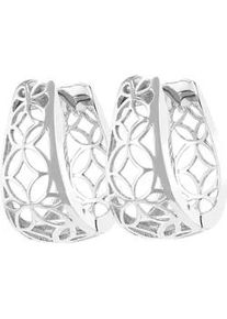 Adelia&acute;s Klappcreolen ADELIA ́S "Damen Ohrringe &ndash; Klappcreole aus 925 Silber", Damen, Gr. Damen, Silber 925 (Sterlingsilber), silber, Ohrringe Klappcreolen, Ideal als Geschenk f&uuml;r besondere Anl&auml;sse