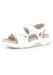 Trekkingsandale Gabor "Trekkingsandale", Damen, Gr. 39, wei&szlig;, Schuhe