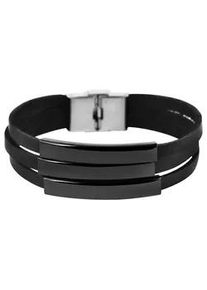 Adelia&acute;s Armband ADELIA ́S "Unisex Armband aus Leder 21,5 cm", schwarz, Armb&auml;nder, Damen, 22cm, Leder, Armband, Ideal als Geschenk f&uuml;r besondere Anl&auml;sse
