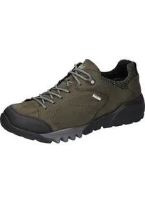 Waldl&auml;ufer Trekkingschuh WALDL&Auml;UFER "H-Fritz", Herren, Gr. 7 (40,5), dunkelgr&uuml;n, schwarz, Gummi, Nubukleder, kontrastfarbene Details, Schuhe Trekkingschuh, Freizeitschuh, Outdoorschuh, Sneaker mit TEX-Ausstattung, H-Weite