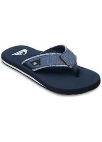 Sandale Quiksilver "Monkey Abyss", Herren, Gr. 7(40), navy, Obermaterial:Obermaterial: Textil / Futter: Textil / Au&szlig;ensohle: Rubberlon;, Schuhe Sandale