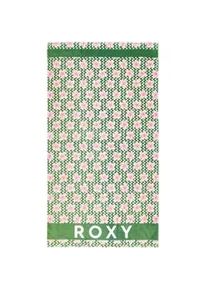 Bademantel Roxy "Cold Water", Damen, gr&uuml;n, Obermaterial: 100% Walkfrottier;, Hausm&auml;ntel Bademantel