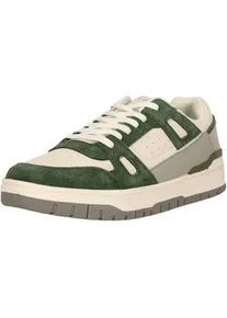 Sneaker Virtus "Reider", Herren, Gr. 46, tannengr&uuml;n, Leder, Schuhe Sneaker, mit herausnehmbarer Innensohle