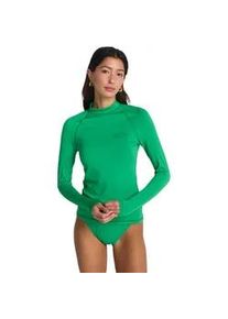 Rash Guard Billabong "Tropic Surf", Damen, Gr. S, summer gr&uuml;n, Obermaterial:86% Microfaser, 14% Elasthan;, Shirts