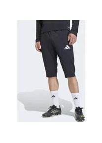 Trainingshose Adidas PERFORMANCE "ENTRADA26 HALBLANGE", Herren, Gr. S, N-Gr, schwarz, wei&szlig;, normal, gr., Obermaterial: 100% Polyester, 3/4-L&auml;nge, Hosen Trainingshose