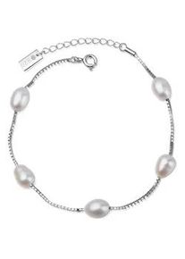 Armband AILORIA "Armband Silber/wei&szlig;e Perle MATSU", wei&szlig;, Armb&auml;nder, Damen, Armband