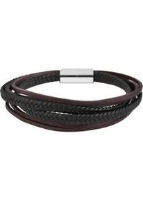 Adelia&acute;s Armband ADELIA ́S "Herren Armband aus Leder 21,5 cm", silber, Armb&auml;nder, Herren, 22cm, Leder, Armband, Eine sch&ouml;ne Geschenkidee f&uuml;r jeden Anlass