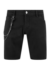 Shorts 2Y STUDIOS "2Y Studios Herren 2Y Jeans Shorts", Herren, Gr. 32, Normalgr&ouml;&szlig;en, schwarz, 97% Baumwolle, 3% Elasthan, unifarben, normal, Hosen Shorts