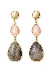 Paar Ohrclips "Svea", Damen, Gr. Kunststoff, rosa, Collezione Alessandro, Ohrringe