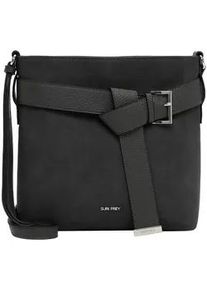 Umh&auml;ngetasche SURI FREY "Umh&auml;ngetasche SFY Libby", Damen, Gr. B/H/T: 26cm x 26cm x 6cm 0, grau (grau 800), Polyurethan, Taschen Umh&auml;ngetasche