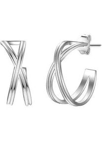 Glanzst&uuml;cke M&uuml;nchen Paar Creolen GLANZST&Uuml;CKE M&Uuml;NCHEN "Set: GSM157", silber, Ohrringe, Damen, 15,7, Silber 925 (Sterlingsilber), aus Sterling Silber