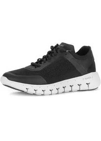 Sneaker Gabor "Sneaker low", Herren, Gr. 42, schwarz, Schuhe Sneaker