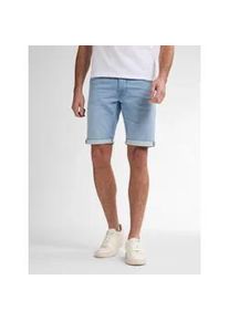 Shorts PETROL INDUSTRIES "Men Shorts Denim", Herren, Gr. XL (42), N-Gr, bleached, Denim/Jeans, Obermaterial: 77% Baumwolle, 21% Polyester, 2% Elasthan, slim fit kniefrei, Hosen Shorts, Slim Fit